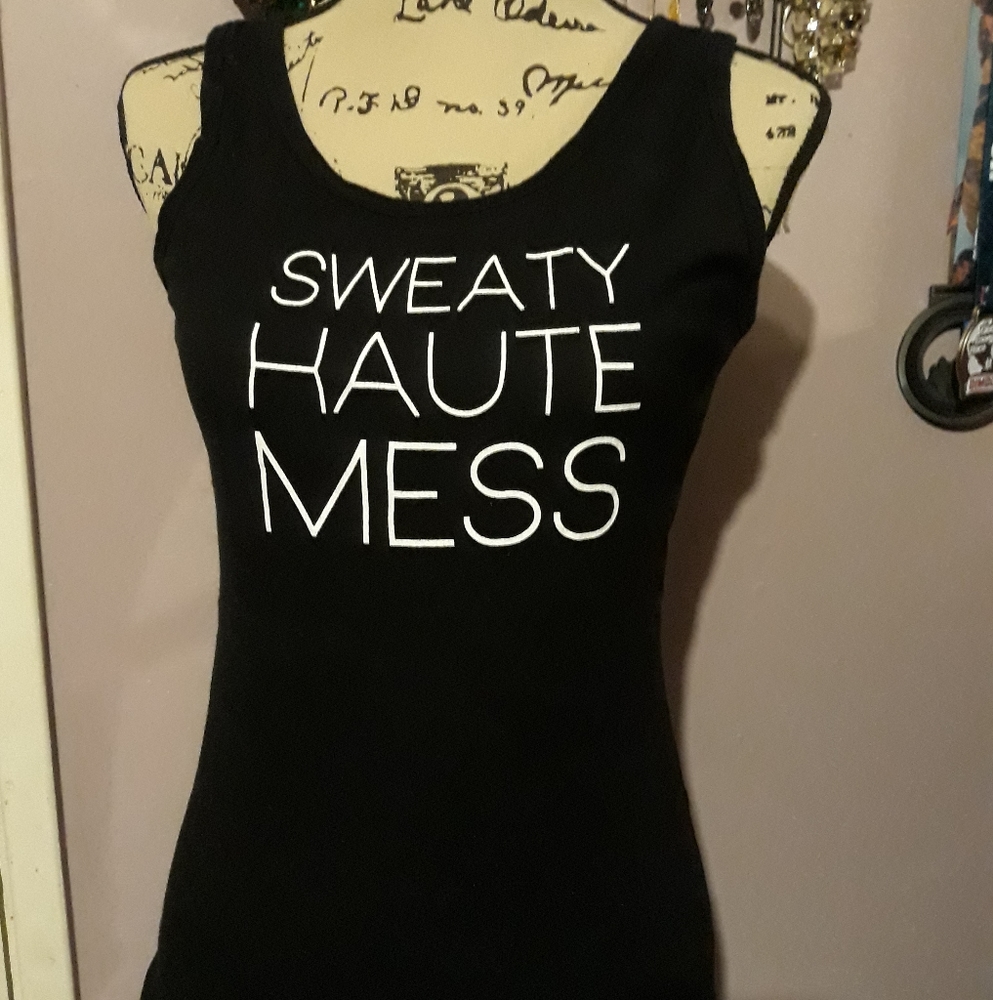 K-Deer Sweaty Haute Mess Tank XL